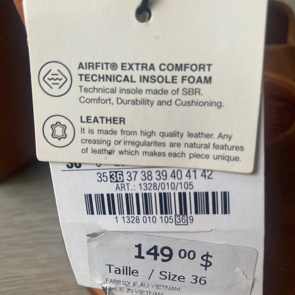 Zara Chunky Brown Suede Platform Sandals new with tags and bag - Picture 4 of 7